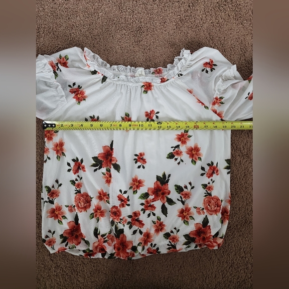 Floral Women's Shirt size Large - Picture 10 of 12